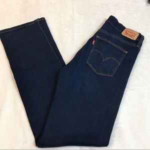 Levi's Slimming Straight Jeans Size 30
